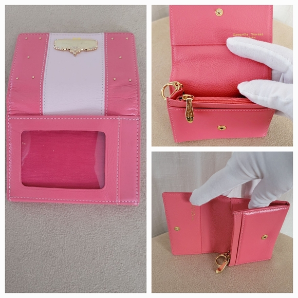 Samantha Thavasa Pink and Gold Wallet - Picture 7 of 9